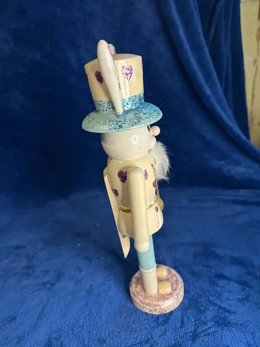 Target White Rabbit Nutcracker Easter Bunny with Top Hat & Pocket Watch